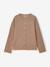 T-shirt manches longues fille taupe - vertbaudet enfant 