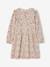 Short long-sleeved dress for girls ivory+vanilla - vertbaudet enfant 