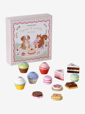 Boîte pâtisserie en bois FSC® - vertbaudet enfant Jouet-Jeux d'imitation-Boîte pâtisserie en bois FSC®