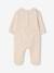 Pack of 3 baby sleepsuits with back opening ecru+sage green - vertbaudet enfant 