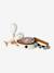 Set 3 instruments : maracas, tambourin, grelots en bois FSC® rose - vertbaudet enfant 