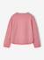 Long-sleeved T-shirt for girls ecru+mauve - vertbaudet enfant 