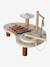 Mini table d'activités musicale en bois FSC® bois+rose - vertbaudet enfant 