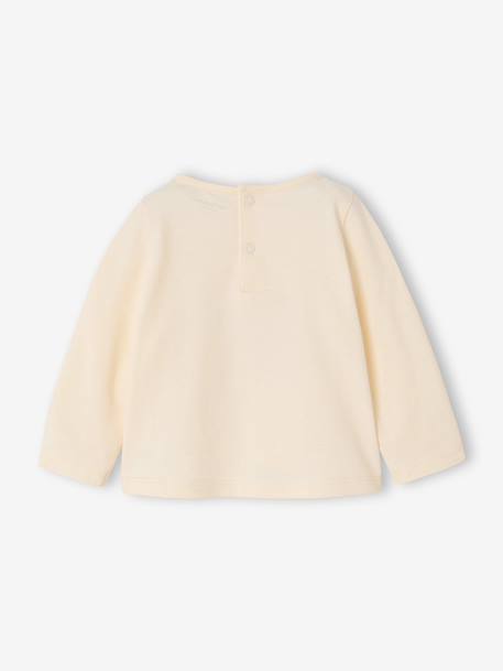 Long-sleeved T-shirt for baby girls rosy+vanilla - vertbaudet enfant 
