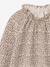 Fancy Top, Elasticated Ruffled Neckline, for Girls ecru+navy blue+vanilla - vertbaudet enfant 