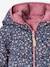 Reversible Lightweight Jacket for Girls anthracite+mauve+pale pink - vertbaudet enfant 