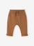 Baby Boys Fleece Trousers BEIGE LIGHT SOLID+caramel+Dark Blue+Green+taupe - vertbaudet enfant 