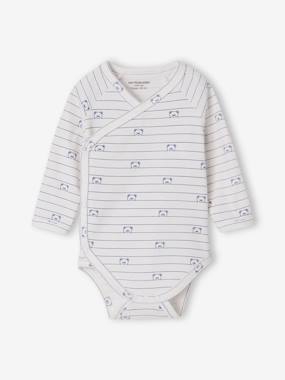 Lot de 3 bodies naissance garçon manches longues  - vertbaudet enfant