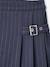 Pleated Skort for Girls, JONEN anthracite+navy blue - vertbaudet enfant 