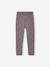 Legging fille doublé maille polaire bois de rose+chocolat+encre+gris foncé+gris imprimé+marron imprimé - vertbaudet enfant 