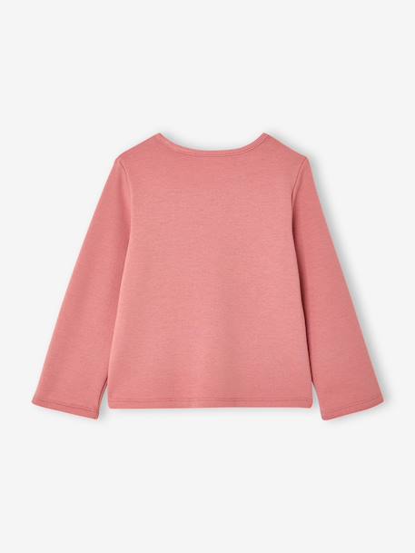 T-shirt manches longues fille blush+vanille - vertbaudet enfant 