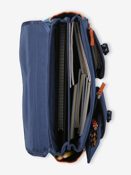 Cartable garçon personnalisable vert foncé - vertbaudet enfant 