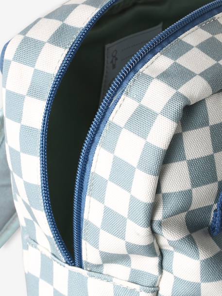 customisable baby backpack grey blue - vertbaudet enfant 