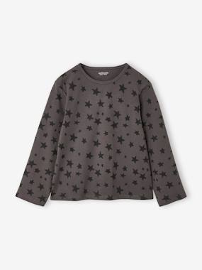 T-shirt manches longues fille - vertbaudet enfant Fille-T-shirt manches longues fille
