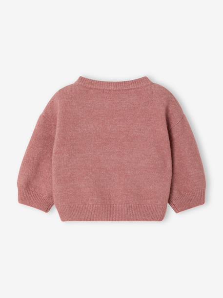 Jumper for baby girls rosy - vertbaudet enfant 