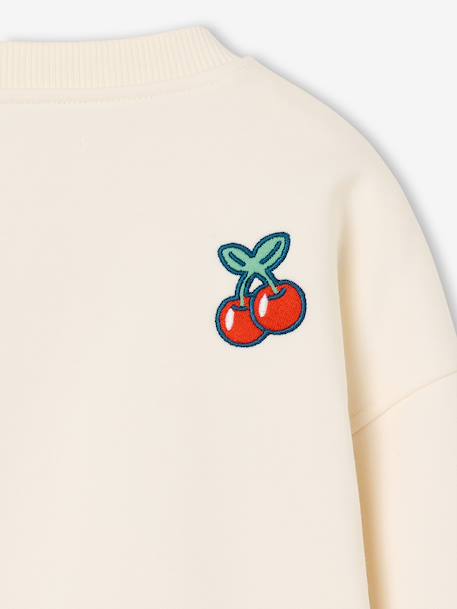 The Sweatshirt for girls ecru - vertbaudet enfant 