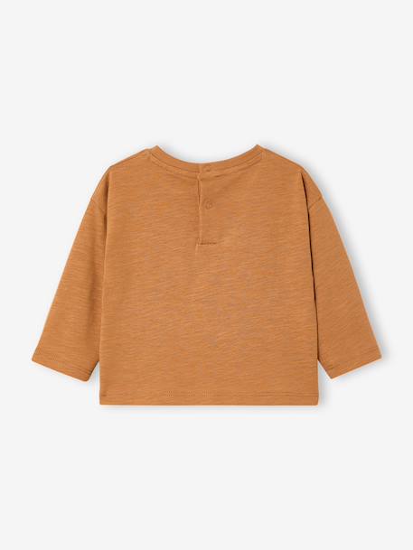 Long-sleeved T-shirt for baby caramel - vertbaudet enfant 