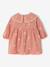 Long-sleeved dress for baby girls apricot - vertbaudet enfant 