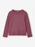 Pack of 3 long-sleeved T-shirts for girls ecru+ink blue+vanilla - vertbaudet enfant 