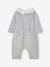 Customisable 3-piece baby set marl grey - vertbaudet enfant 