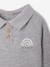 Pack of 2 newborn long-sleeved polo collar bodysuits marl grey - vertbaudet enfant 