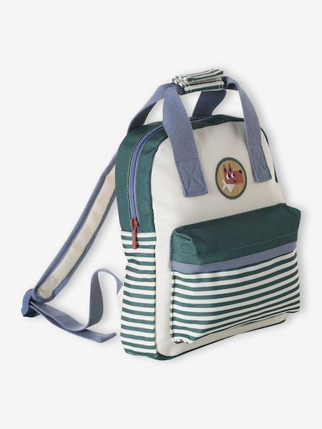 customisable baby backpack ecru - vertbaudet enfant 