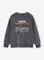 Crewneck sweatshirt for boys slate grey - vertbaudet enfant 
