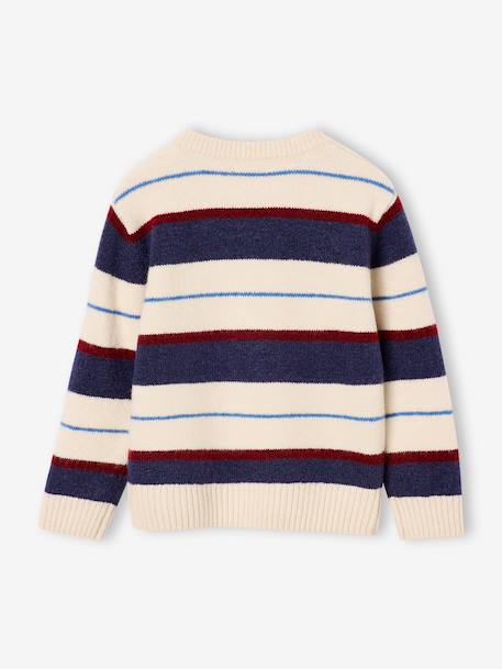 Jumper for boys hazel+navy blue - vertbaudet enfant 