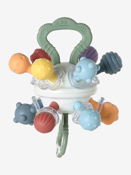 Rotating planet rattle multicoloured - vertbaudet enfant 
