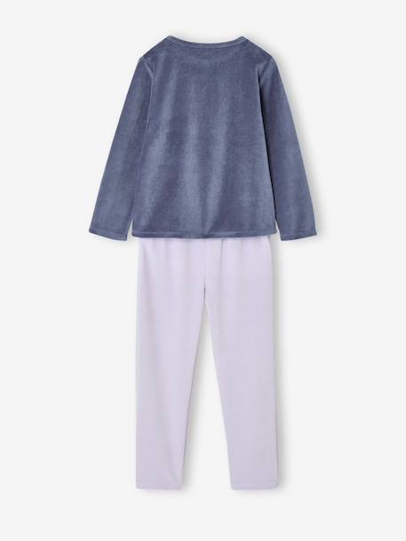 Lot de 2 pyjamas fille bleu ardoise - vertbaudet enfant 