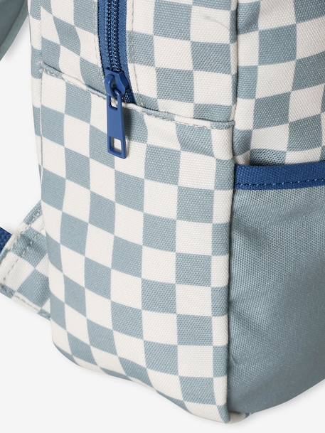 customisable baby backpack grey blue - vertbaudet enfant 