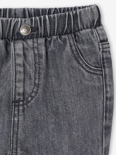 Jean denim bébé denim brut+denim gris - vertbaudet enfant 