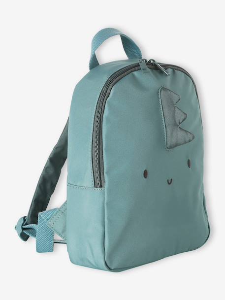customisable baby backpack dark green - vertbaudet enfant 