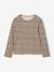 Pack of 3 long-sleeved T-shirts for girls ecru+ink blue+vanilla - vertbaudet enfant 