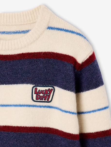 Jumper for boys hazel+navy blue - vertbaudet enfant 