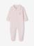 Pack of 2 baby sleepsuits with front opening cappuccino+pale pink+sage green - vertbaudet enfant 