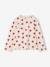 Long-sleeved T-shirt for girls ecru+grey+navy blue - vertbaudet enfant 