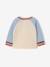 Long-sleeved T-shirt for baby grey blue+vanilla - vertbaudet enfant 
