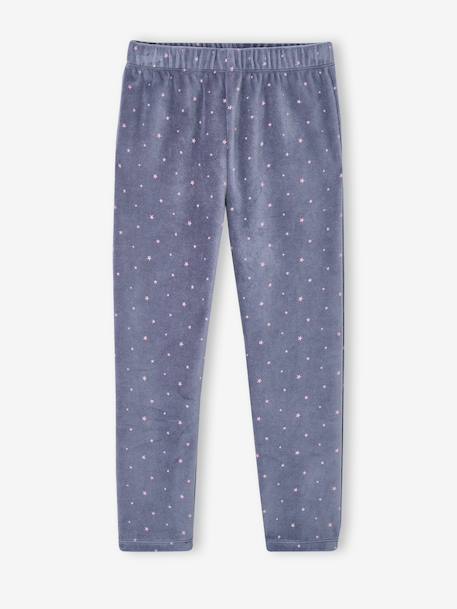 Pack of 2 pyjamas for girls slate blue - vertbaudet enfant 