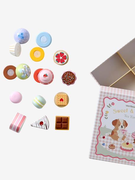FSC® 100% wooden pastry box multicoloured - vertbaudet enfant 