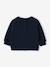 Baby long-sleeved sweatshirt navy blue+ochre - vertbaudet enfant 