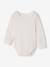 Pack of 3 long-sleeved bodysuits for baby girls rose - vertbaudet enfant 