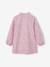 Customisable buttoned school smock for girls candy pink - vertbaudet enfant 