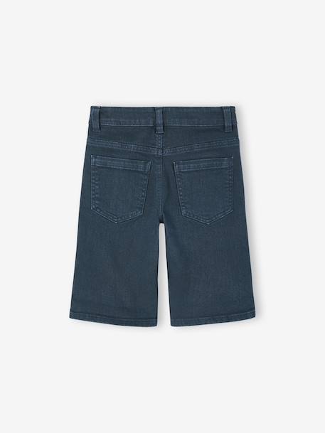 Boy's 5-pocket bermuda shorts navy blue - vertbaudet enfant 