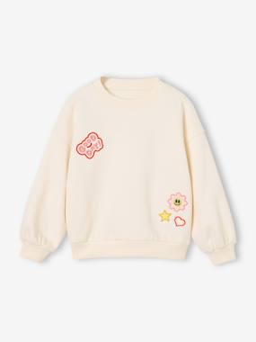 Fille-Sweat fille manches longues