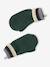 Tricolour Set for Boys: Beanie + Snood + Mittens/Gloves green+night blue - vertbaudet enfant 