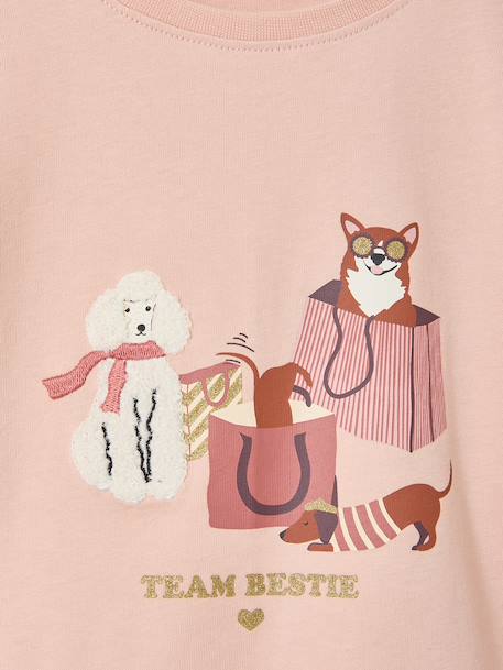 Long-sleeved T-shirt for girls rosy - vertbaudet enfant 