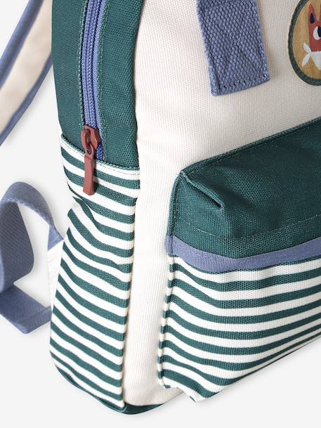 customisable baby backpack ecru - vertbaudet enfant 