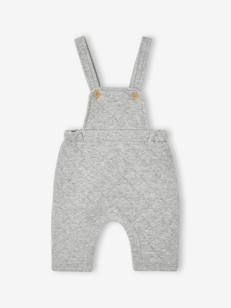 Customisable 3-piece baby set marl grey - vertbaudet enfant 