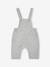 Customisable 3-piece baby set marl grey - vertbaudet enfant 